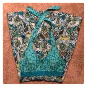 Athleta halter style packable dress